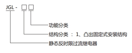 JGL-13繼電器型號(hào)分類(lèi)及含義